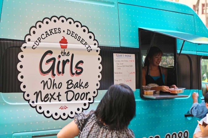 The Girls Who Bake Next Door Dessert Truck
